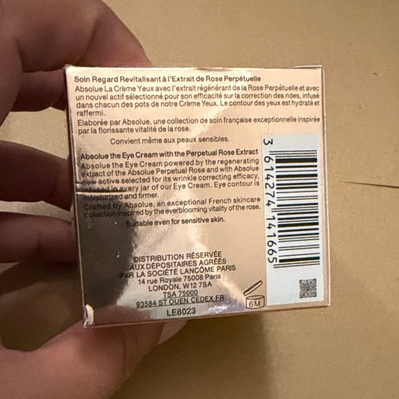 Lancome Absolue The Eye Cream - Gold - Picture 4 of 4